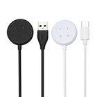 Google Pixel Watch 3/2 Charger, 2 Pack Black & White, Type-C & USB-A