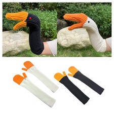 Long Gloves Unique Fun Swan Shaped for Hiking Outdoor Cosplay Climbing Trekking