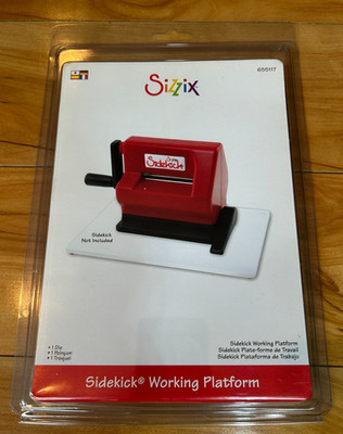 SIDEKICK PLATFORM RETIRED - Sizzix 655117 die cuts new MIP accessory machine htf
