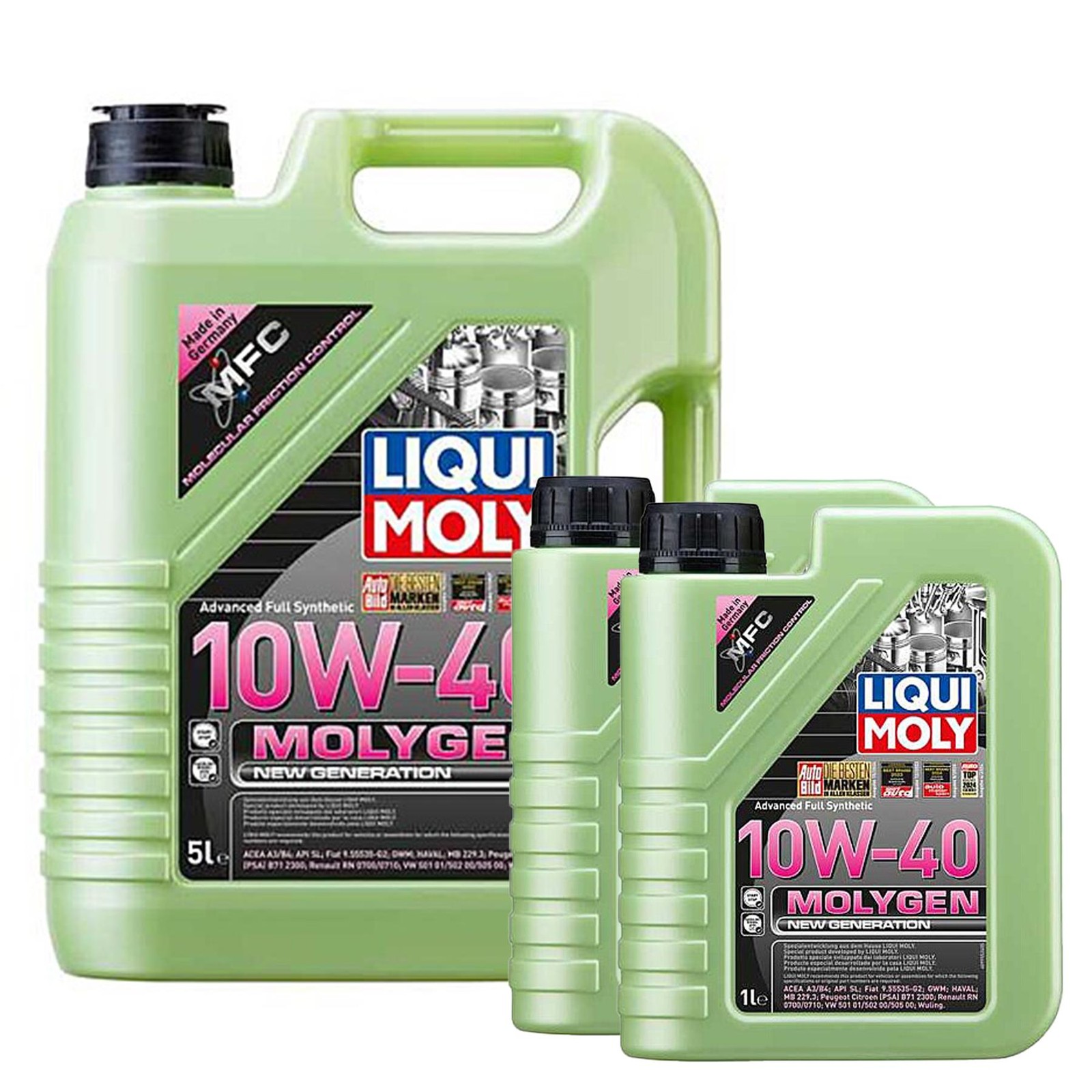 1 x Liqui Moly Molygen Fully Synthetic High Performance 10W40 Engine Oil - 5L - Image 30