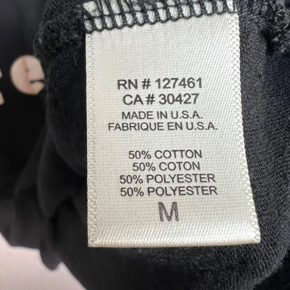 Camiseta sin mangas Wildfox para mujer negra "Treat" talla mediana mezcla de algodón y poliéster Foto 4 de 4