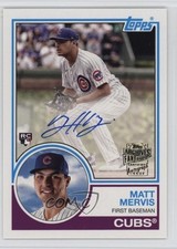 2023 Topps Archives 1983 Fan Favorite Auto Matt Mervis #83FF-MM Auto 2tj