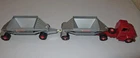 MATCHBOX/LESNEY MAJOR PACK NO.4,TRACTOR W/2 FRUEHAUF HOPPERS