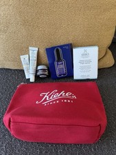 Kiehl’s 6 pieces set Valued Over $110 includes cosmetic bag all brand new