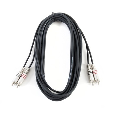 MUSIC STORE, Audiokabel Stereo, 6m, Cinch/Cinch