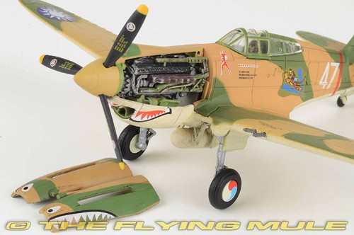 Forces of Valor 1:72 P-40B Warhawk AVG Flying Tigers 3rd PS Robert Smith White - Picture 3 of 8