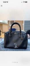 Coach Leather Snoopy Bag This Is An Excellent Used Condition