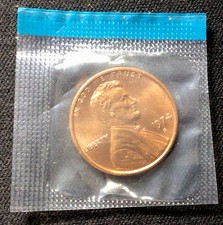 1974 S Lincoln Cent Still In Mint Cello! UNC! ENN Coins