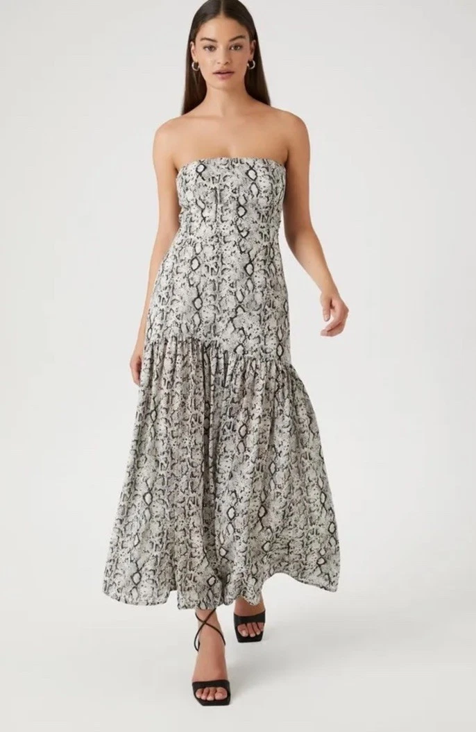 FOREVER 21 Chiffon Maxi Dresses for Women for sale | eBay