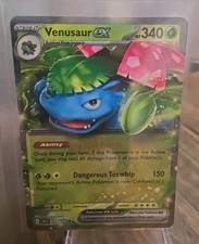 2024 VENUSAUR EX 001/142 Stellar Crown RR Pokémon Card