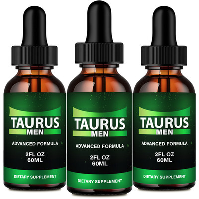 Taurus Men Drops, Official Taurus Men Supplement Droppers (3 Pack)