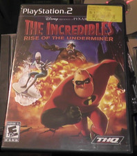 Tested PS2 THE INCREDIBLES RISE OF THE UNDERMINER Game Working PlayStation 2