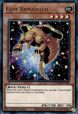 Edelstein Gürteltier - Ultra Rare 1. Auflage BLMM-DE108 - NM - YuGiOh