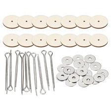 30mm Doll Joints, 8 Set Cotter Pin Joints Connector and Fiberboard Tray