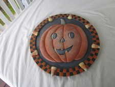 Debbie Mumm [ 12 PUMPKIN  ] Wall Plaque / Ste...