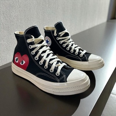 Converse Chuck Taylor x Comme des Garcons Play Men 7.5 Women 9.5  All Star High