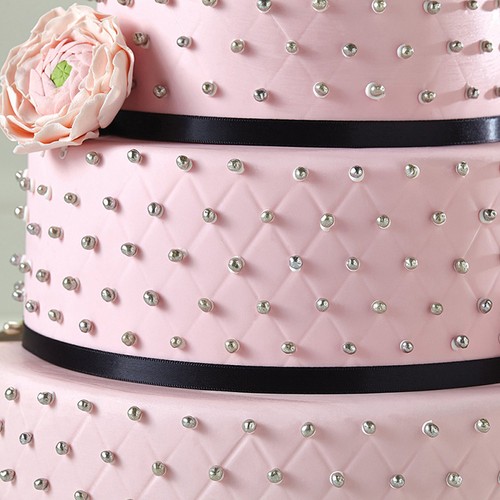 BESTOMZ 4 Pezzi Griglia Trasparente Texture Tappetino Torta Bordo Decorazione Strumento Stampo Torta - Foto 3 di 8