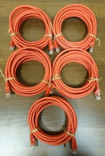 Cat6 Ethernet Internet Cable Patch Leads 5m RJ45 UTP LSZH Gigabit  **NEW**