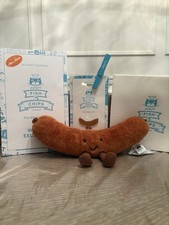 Amuseables Sausage Exclsuive Selfridges Fish Chips Jellycat W/ Pin and More 