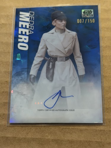 2026 Topps Chrome Star Wars Galaxy Denise Gough GA-DG Auto Atomic Refractor /150
