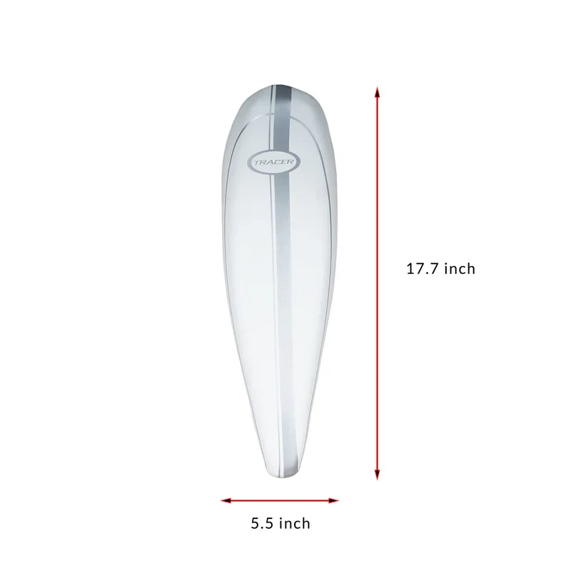 Sillín Tracer Lowrider Bicicleta Banana Asiento Blanco y Plateado Cruiser Bicicleta De Colección Foto 2 de 4