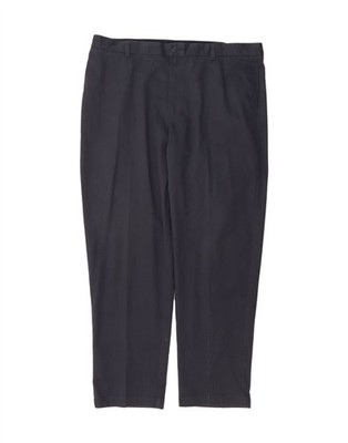 L.L.BEAN Herren Classic Fit Slim Chino Hose W40 L32 Navy Blau Baumwolle CC03