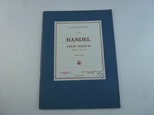 G F Händel Violinsonaten Buch II Noten Schneckenausgabe Violine Klavier