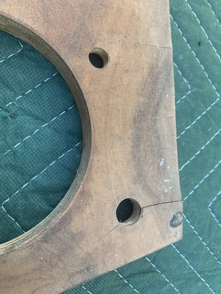 ORIGINAL FACTORY AUSTIN HEALEY 3000 BJ8 INTERIOR DASH WOOD PANELS PAIR - Imagem 4 de 4