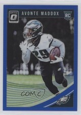 2018 Donruss Optic Rookies Blue Prizm 28/149 Avonte Maddox #147 2u3