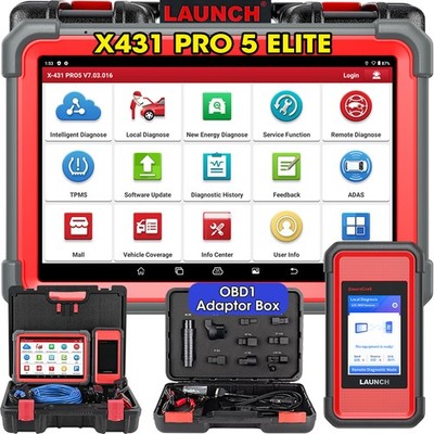 LAUNCH X431 PRO 5 PAD V Profi OBD2 Diagnosegerät ALLE SYSTEM ECU Programm Coding