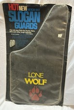 Vtg Nos Lone Wolf Truck Van Rv Large Vehicle Rubber Splash Guards Set Of 2