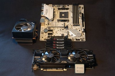 Computer Parts-DDR4 Memory, 2080 Super GPU,  AMD CPU, MSI Mobo (See Details)