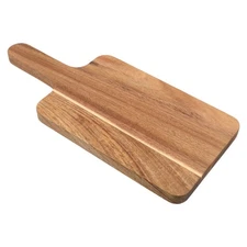 Snacks Bread Dishes Cheese Paddle Board Serving Charcuterie with Handle