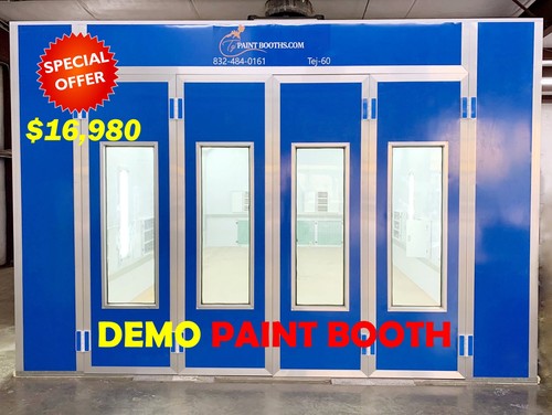 TEJ-60 SEMI DOWNDRAFT SPRAY PAINT BOOTH (DEMO UNIT)