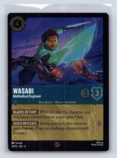 Wasabi - Methodical Engineer 13 Disney Lorcana Promo Cards Lorcana Cold Foil LP