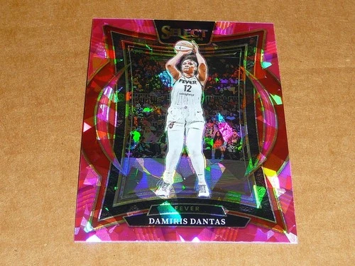 2025 Panini Select WNBA DAMIRIS DANTAS PINK ICE PRIZM FEVER #37