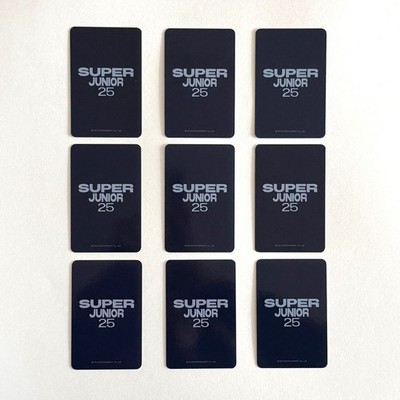 Super Junior 25 The 12th Album Ktown4u POB Official Photocard | eBay
