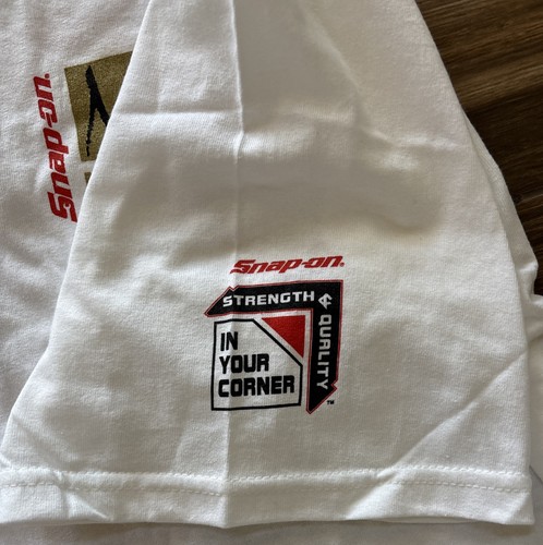 Snap-on Master Series Tool Storage T-Shirt - Mens XL - White NEW NWT - Picture 6 of 6