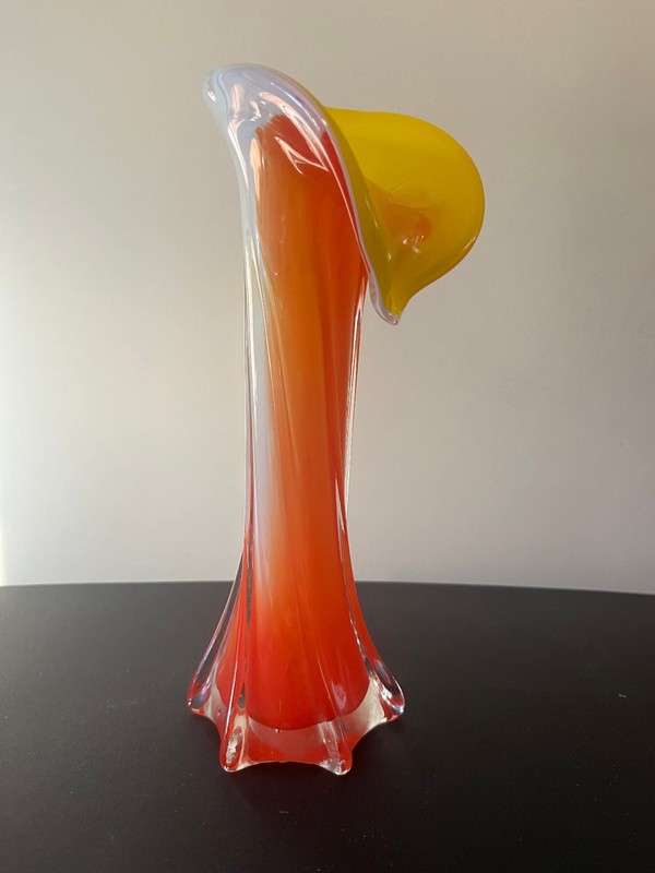 Vintage Art Glass Vase