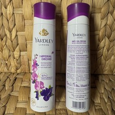 Yardley London Imperial Orchid Refreshing Body Spray 2 Pack