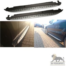 Trittbretter Einstiegsleisten + Zubehör Alu mit ABE für Mercedes ML W166 11-15