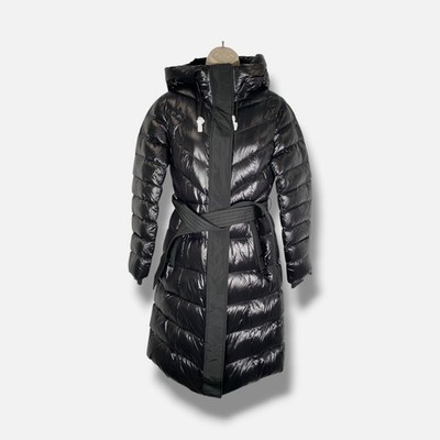 MACKAGE Women's Black Coralia Long Puffer Jacket Size XS