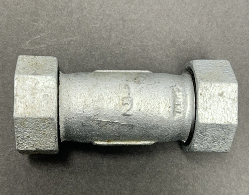 RB 1/2" Galvanized Pipe Compression Coupling 61603 150lb Open Box