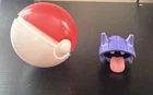 1999 Pokémon Shellder Burger King Toy with Poke Ball Vintage