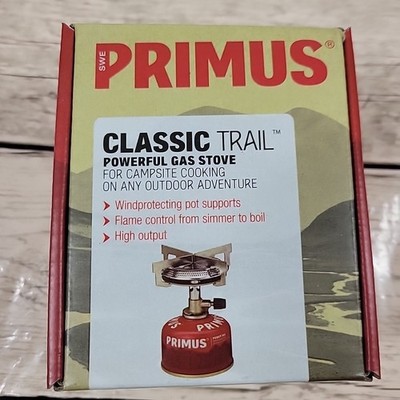 Primus Classic Trail Single Burner Stove Backpacking Camping Hiking NEW