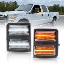 NJSBYL LED Side Mirror Marker Lamp for F250 F350 F450 F550 Super Duty Switchback