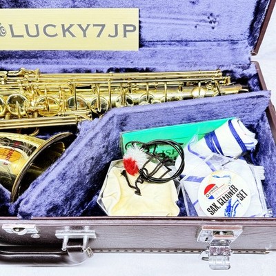 YAMAHA YAS-62 Alto Saxophone Purple Logo Serial 015469 Made in