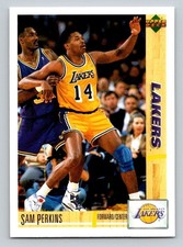 1991-92 Upper Deck International - Sam Perkins #66 Italian