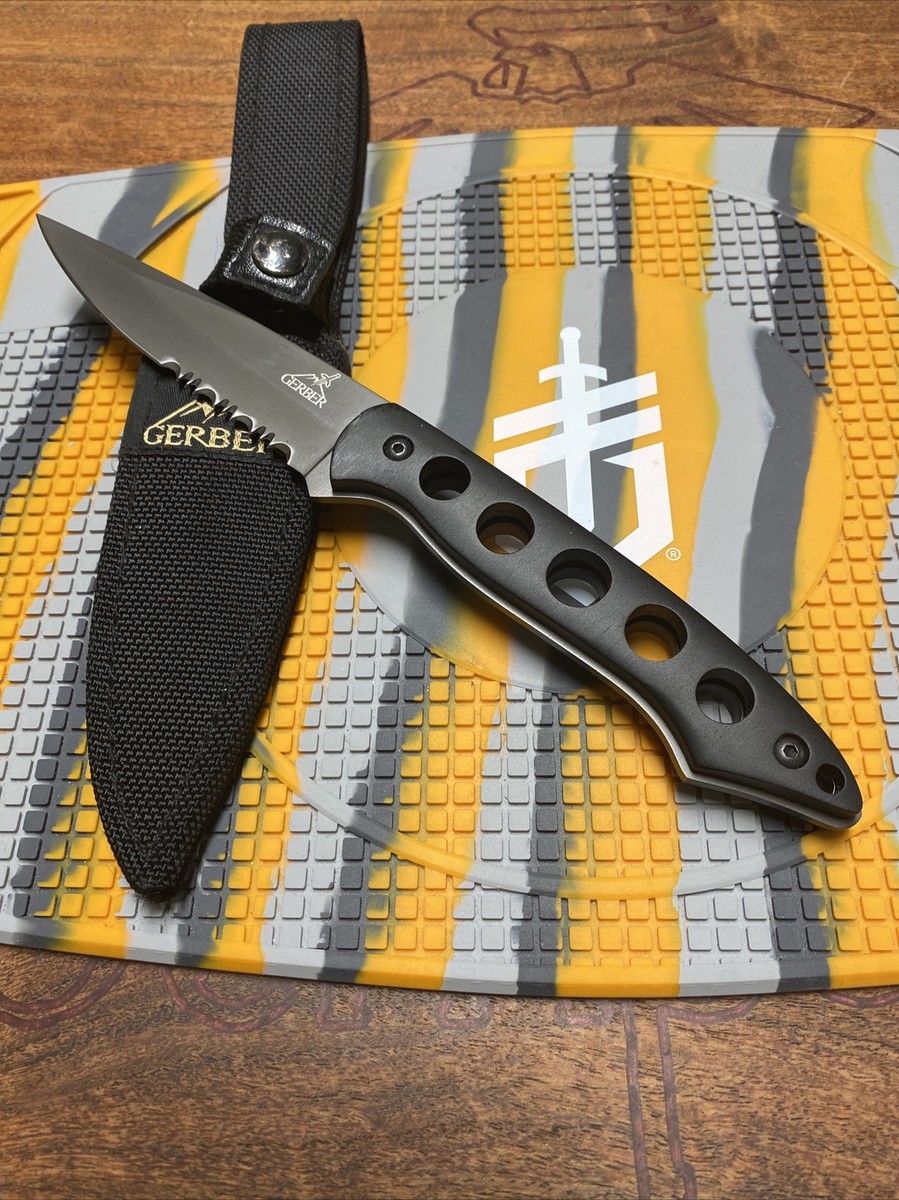 RARE/DISCONTINUED Gerber Bolt 440 Fixed Blade Tactical Knife W  