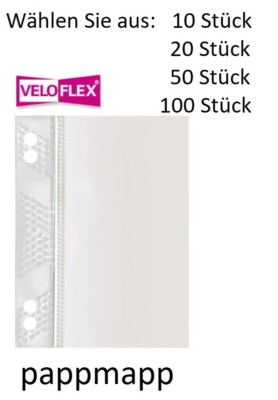 Veloflex Doppelheftfix 2006 500 ''Menge nach Wahl'' 2006500 sk.+transp. Heftfix